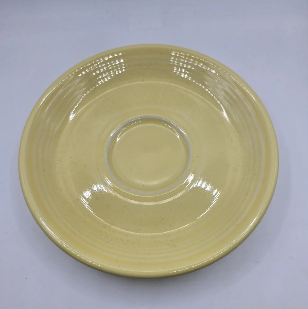 Fiestaware Yellow Saucer 5-7/8